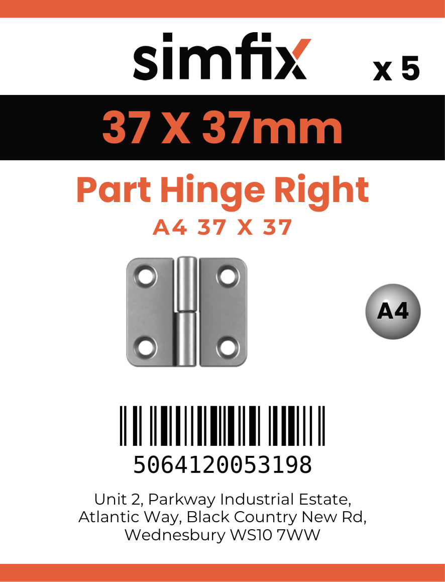 Simfix product label - 814033A43737R-T