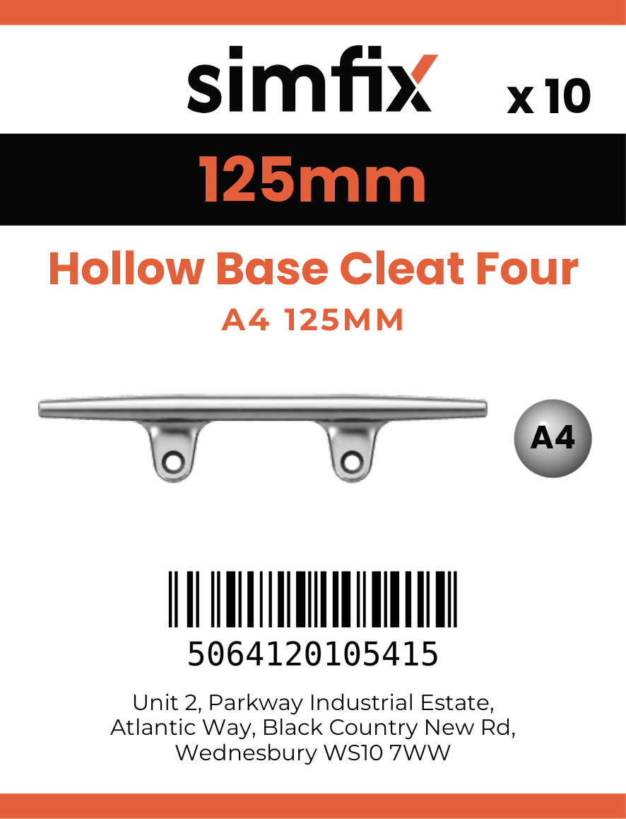 Simfix product label - 8217A4125-T