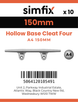 Simfix product label - 8217A4150-T