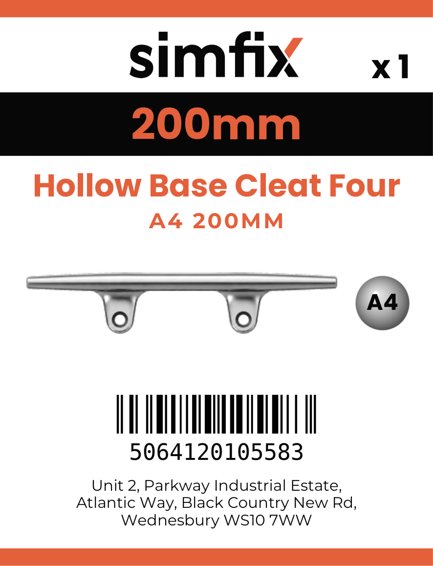 Simfix product label - 8217A4200-D