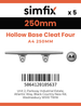 Simfix product label - 8217A4250-T