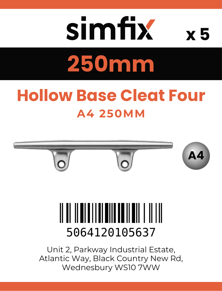 Simfix product label - 8217A4250-T