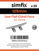 Simfix product label - 8218A4125-D