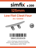 Simfix product label - 8218A4125-T