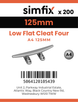 Simfix product label - 8218A4125-T