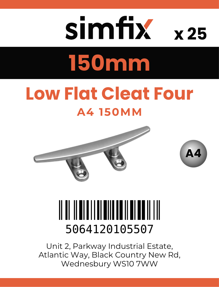 Simfix product label - 8218A4150-D