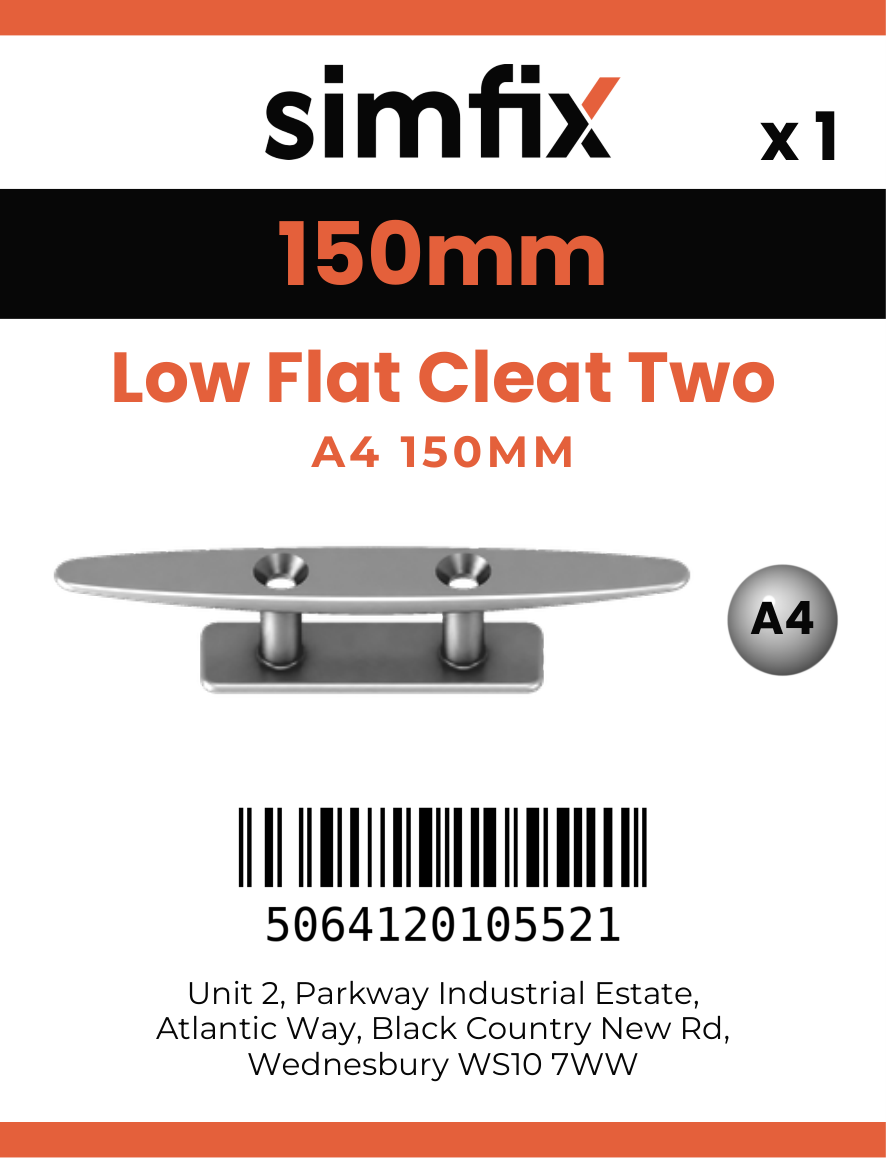 Simfix product label - 8221A4150-D