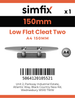 Simfix product label - 8221A4150-D