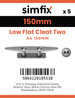 Simfix product label - 8221A4150-T