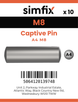 Simfix product label - 8222A408-D
