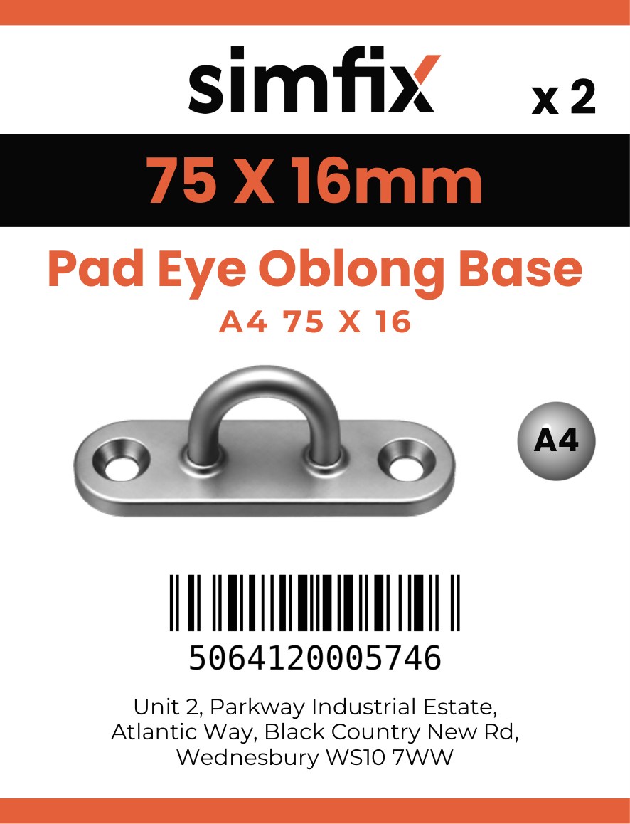 Simfix product label - 8224A4075-D