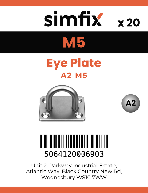 Simfix product label - 8225A205-D