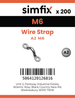 Simfix product label - 8226A206-T