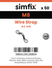 Simfix product label - 8226A208-T