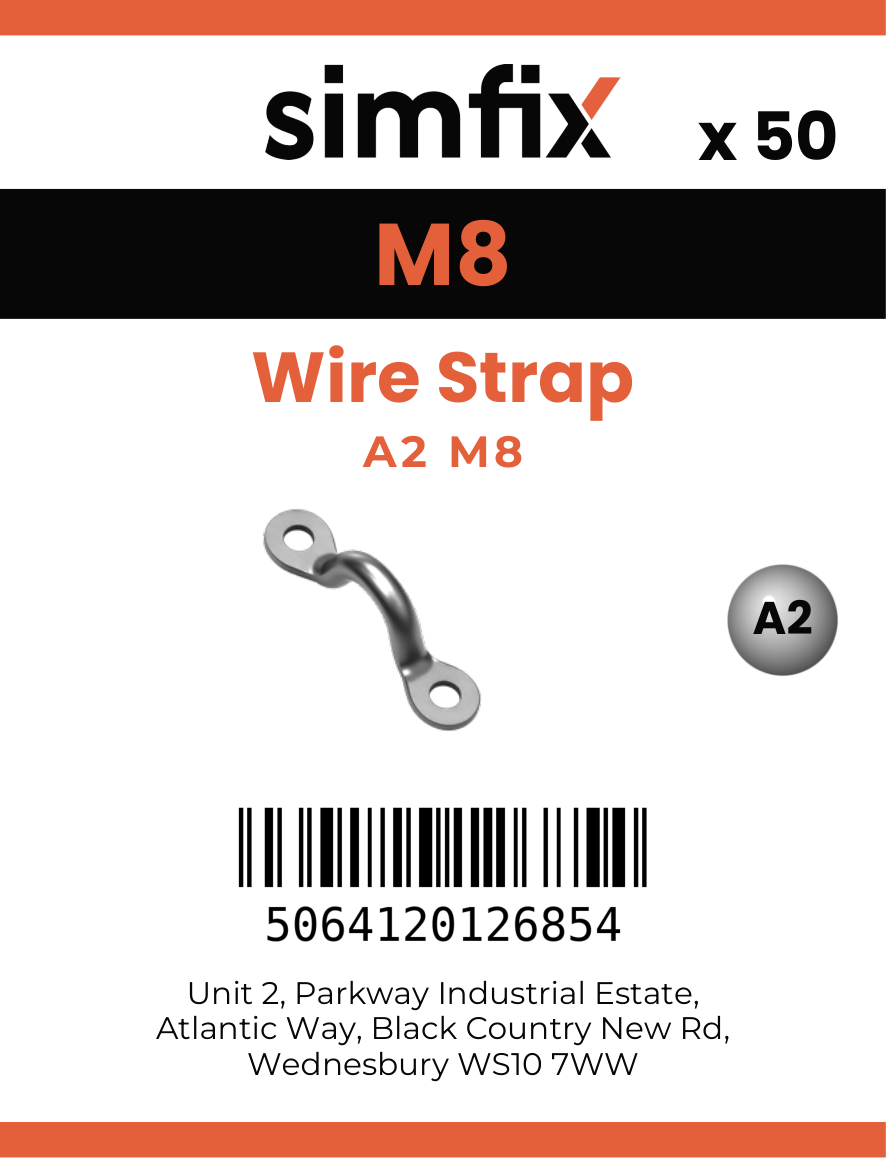 Simfix product label - 8226A208-T