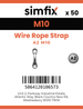 Simfix product label - 8226A210-T