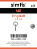 Simfix product label - 8228A208-D