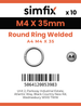 Simfix product label - 8229A404035-D