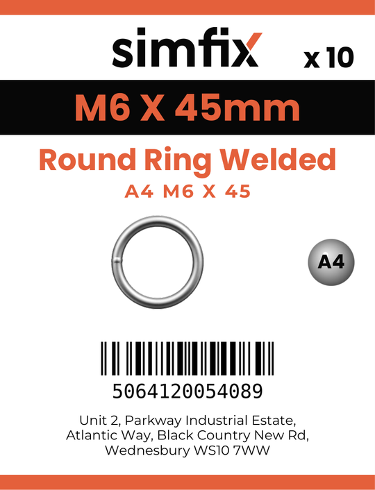 Simfix product label - 8229A406045-D