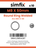 Simfix product label - 8229A408050-D