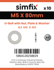 Simfix product label - 8230A205080-D