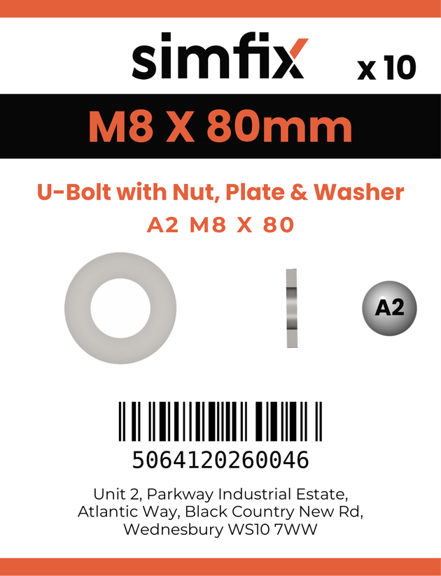Simfix product label - 8230A208080-D