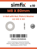 Simfix product label - 8230A208080-D