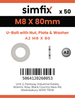 Simfix product label - 8230A208080-T