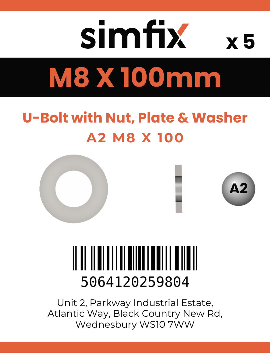 Simfix product label - 8230A208100-D