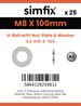 Simfix product label - 8230A208100-T