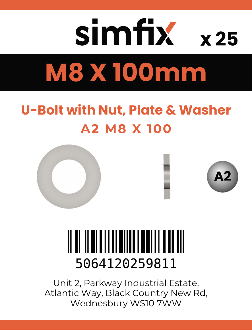 Simfix product label - 8230A208100-T