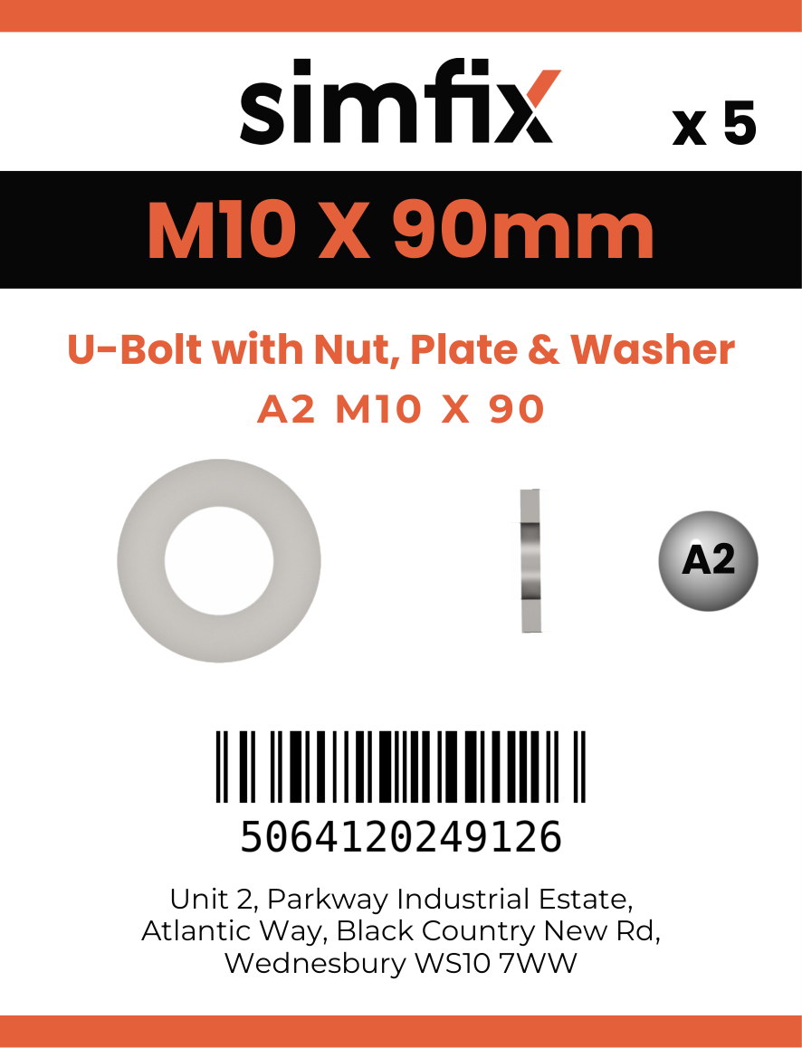 Simfix product label - 8230A210090-D
