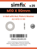 Simfix product label - 8230A210090-T