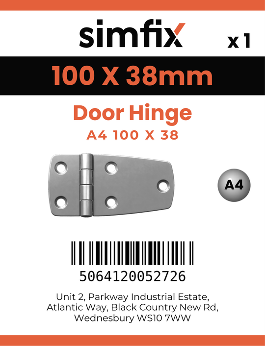 Simfix product label - 8231A410038-D