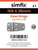 Simfix product label - 8231A410038-D