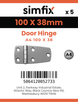 Simfix product label - 8231A410038-T