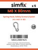 Simfix product label - 8232A408080-D