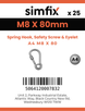 Simfix product label - 8232A408080-T