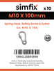 Simfix product label - 8232A410100-T