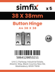 Simfix product label - 8233A438038-T