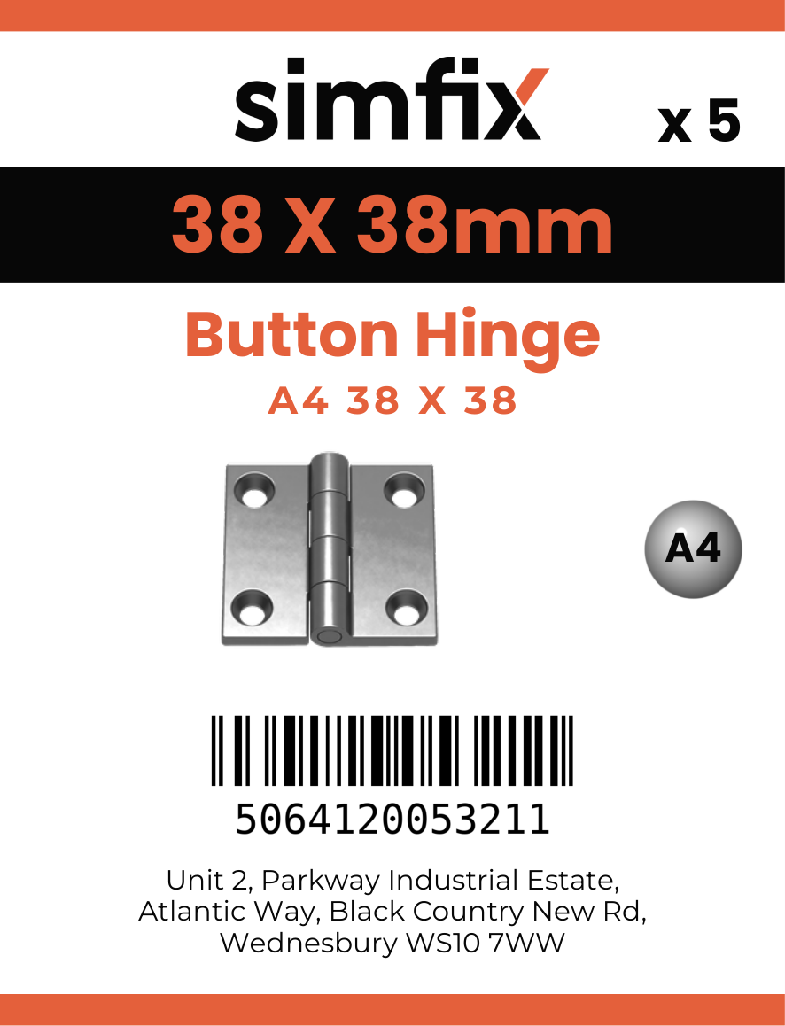 Simfix product label - 8233A438038-T