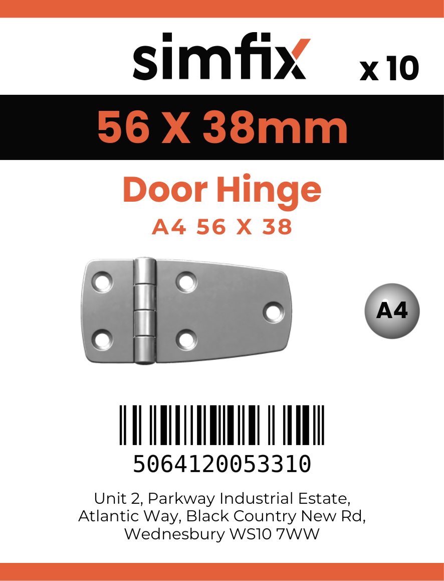 Simfix product label - 8234A456038-T
