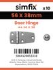 Simfix product label - 8234A456038-T