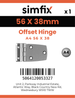 Simfix product label - 8237A456038-D