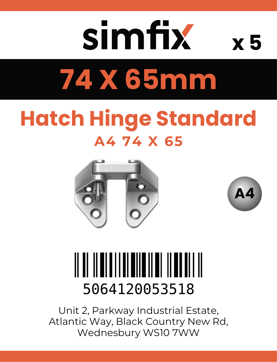 Simfix product label - 8238A474065-T