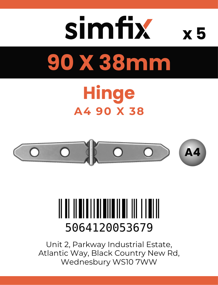 Simfix product label - 8239A490038-T