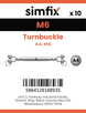 Simfix product label - 8245A406-T