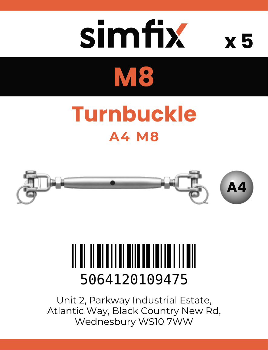 Simfix product label - 8245A408-T
