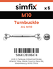 Simfix product label - 8245A410-T