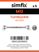 Simfix product label - 8245A412-T